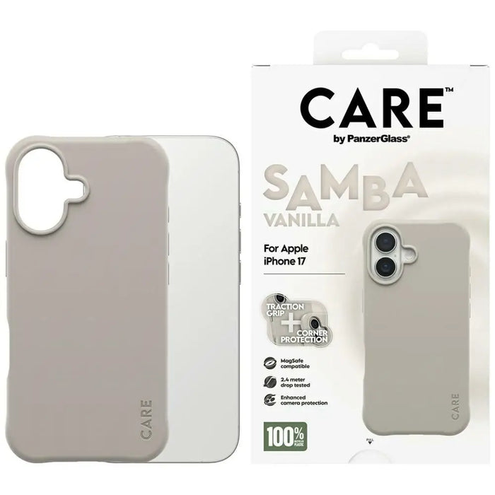 CARE by PanzerGlass Моден калъф Samba MagSafe за iPhone 17