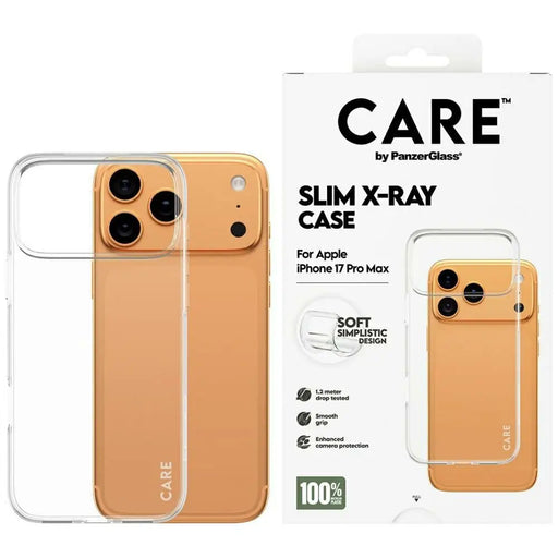 CARE by PanzerGlass Моден X-Ray мек основен калъф за iPhone