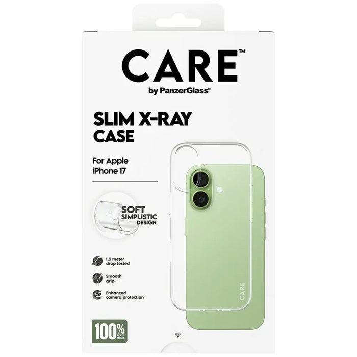 CARE by PanzerGlass Моден X-Ray мек основен калъф за iPhone