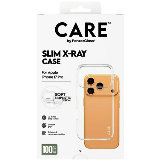 CARE by PanzerGlass Моден X-Ray мек основен калъф за iPhone