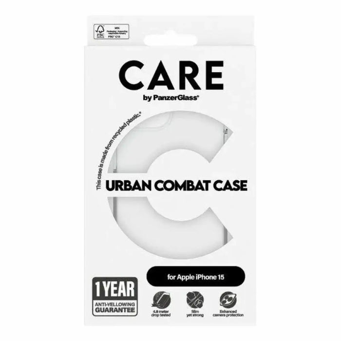 CARE by PanzerGlass Urban Combat Case за iPhone 15