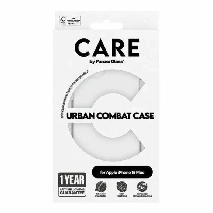 CARE от PanzerGlass Urban Combat Case за iPhone 15 Plus