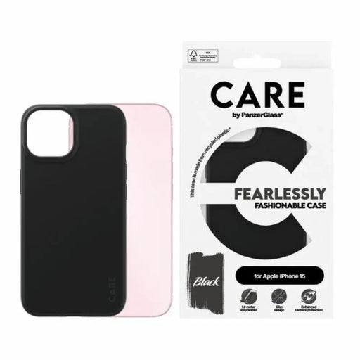 CARE от PanzerGlass Fearlessly моден калъф за iPhone 15