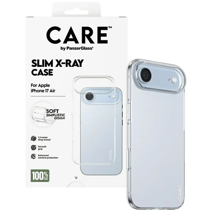 CARE от PanzerGlass Моден X-Ray мек основен калъф за iPhone