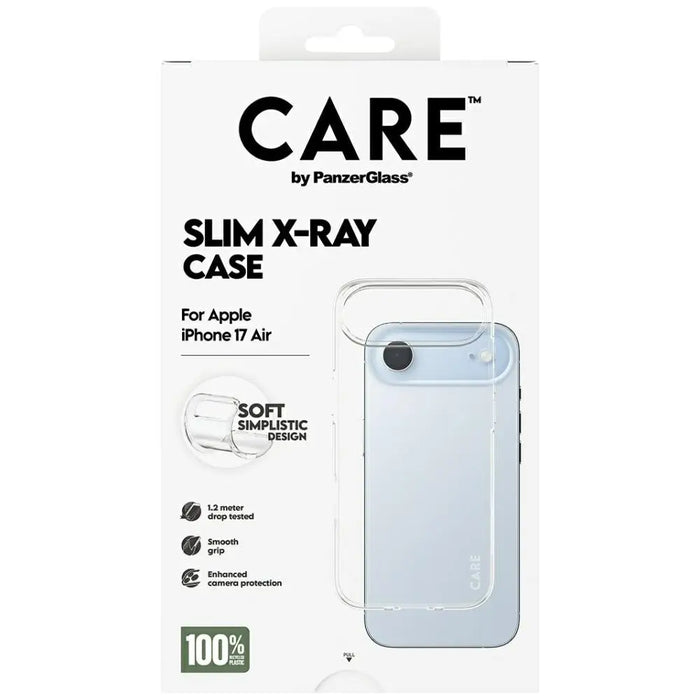 CARE от PanzerGlass Моден X-Ray мек основен калъф за iPhone