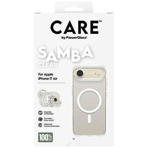 CARE от PanzerGlass Моден калъф Samba с. Бял MagSafe