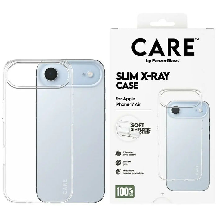 CARE от PanzerGlass Моден X-Ray мек основен калъф за iPhone