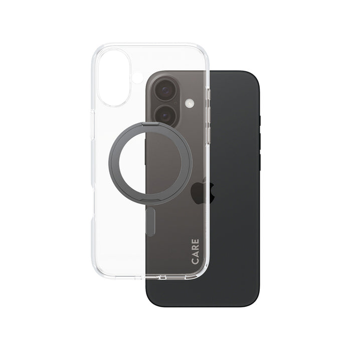 КАЛЪФ CARE IPHONE 16P LUS STAND BLACK