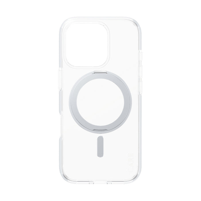 КАЛЪФ CARE IPHONE 16 PRO STAND SILVER