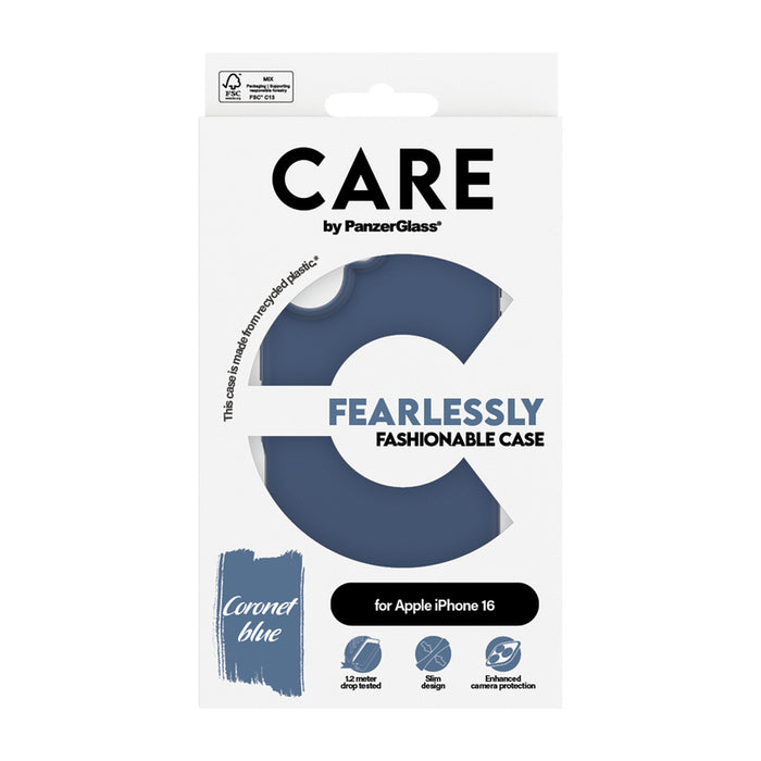 КАЛЪФ CARE IPHONE 16 BLUE