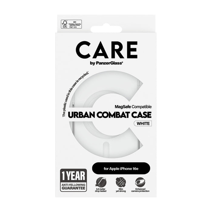 КАЛЪФ CARE IPHONE 16E WHITE MAG