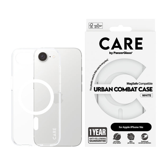 КАЛЪФ CARE IPHONE 16E WHITE MAG
