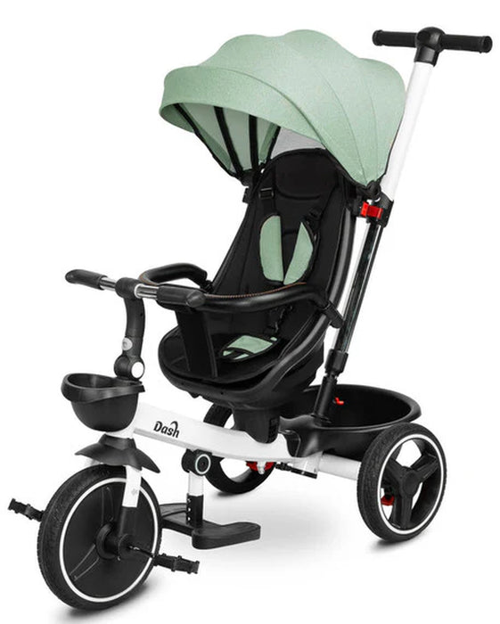Детска триколка Caretero Toyz - Dash, зелена