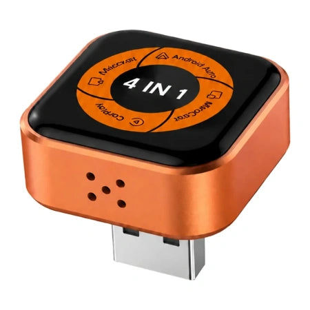 Безжичен адаптер CARLINKIT Mini Ultra 6 за CarPlay и Android Auto