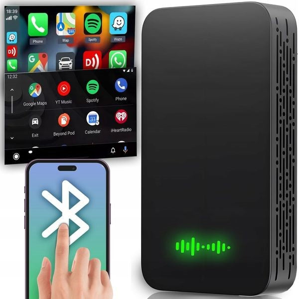 CarlinKit 5.0 2AIR TBox PRO CPC200-2air Безжичен адаптер Черен