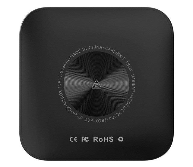Безжичен адаптер CarlinKit CPC200-Tbox Ambient, черен