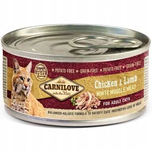 CARNILOVE Cat Chicken & Lamb White Muscle Meat – мокра