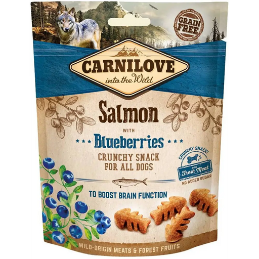 CARNILOVE Fresh Crunchy Salmon + Blueberry лакомство