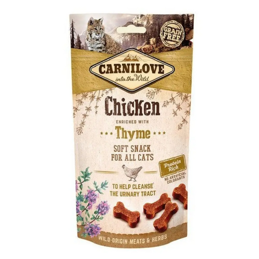 CARNILOVE Semi-Moist Snack Chicken & Thyme - Лакомство