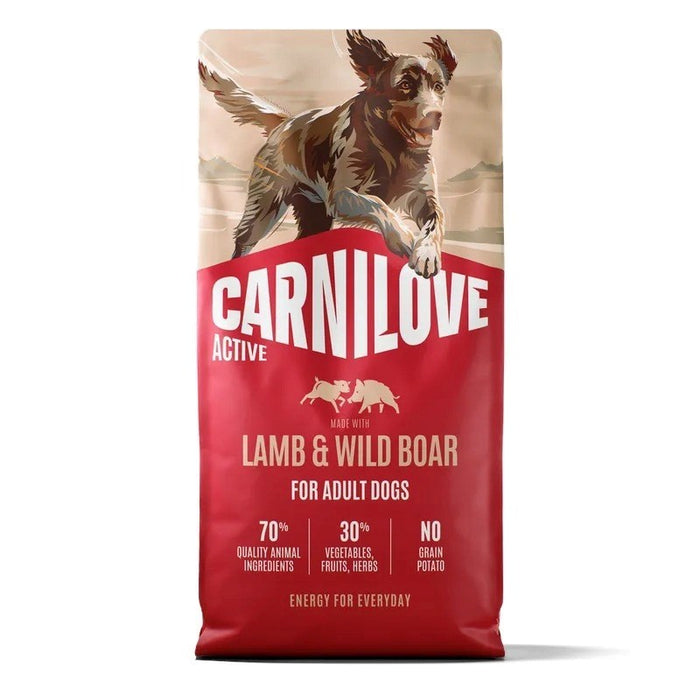 CARNILOVE ACTIVE DOG LAMB & WILD BOAR 12 кг