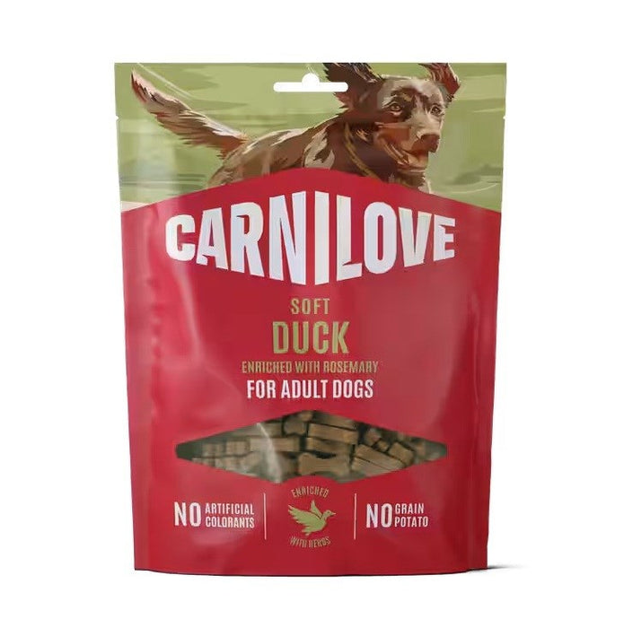 CARNILOVE Dog SOFT Snack с патешко месо, обогатено с розмарин 200 г