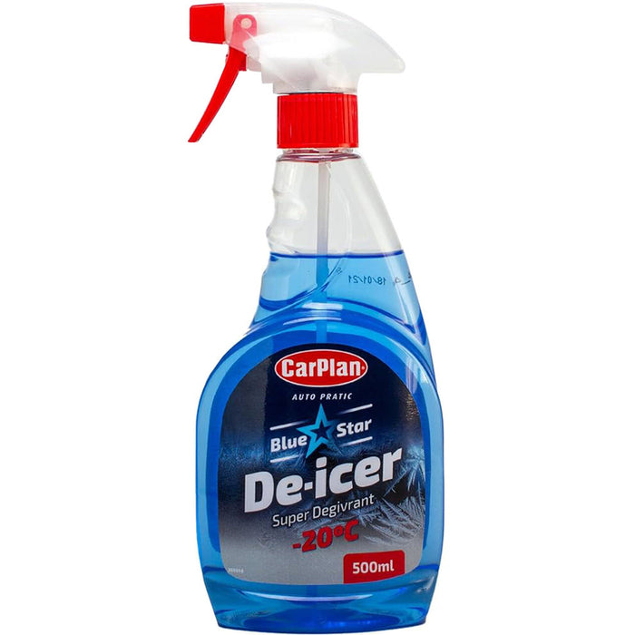 ПРЕПАРАТ ЗА РАЗМРАЗЯВАНЕ НА СТЪКЛА BLUE STAR 500 ML CARPLAN