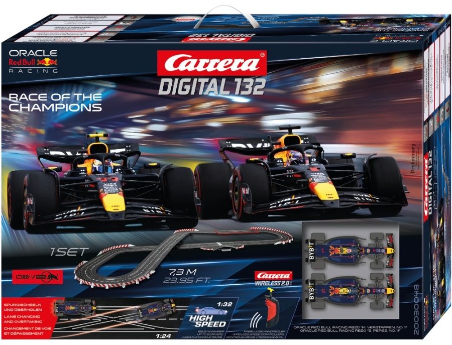 Писта Carrera Digital 132 - Race of the Champions, 7.3 m, 1:32