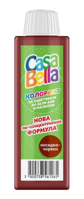 КОЛОРАНТ CASA BELLA ОКСИДНО ЧЕРВЕН 40МЛ