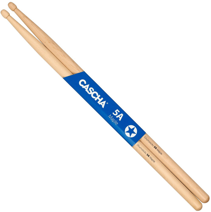 Палки за барабани Cascha - Maple 5А, бежови