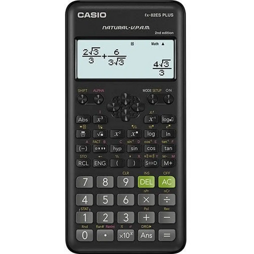 CASIO FX-82ESPLUS-2 КАЛКУЛАТОР SCIENTIFIC 252 ФУНКЦИИ