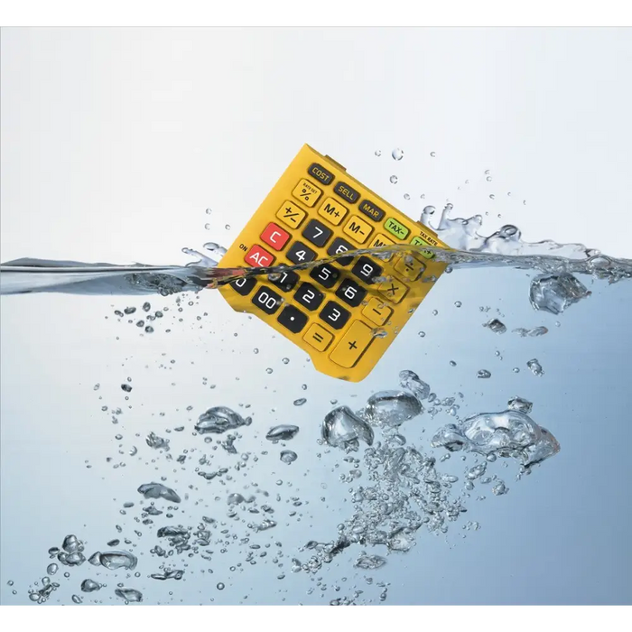 CASIO КАЛКУЛАТОР ОФИСЕН ВОДОУСТОЙЧИВ WM-320MT-S 12 цифрен