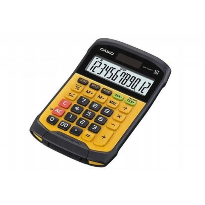 CASIO КАЛКУЛАТОР ОФИСЕН ВОДОУСТОЙЧИВ WM-320MT-S 12 цифрен