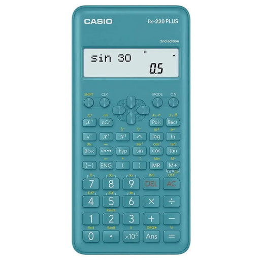 CASIO КАЛКУЛАТОР SCIENTIFIC FX-220PLUS-2 СИН 12-ЦИФРЕН