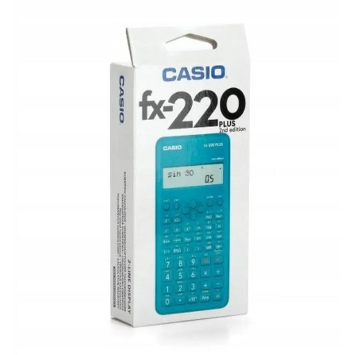 CASIO КАЛКУЛАТОР SCIENTIFIC FX-220PLUS-2 СИН 12-ЦИФРЕН