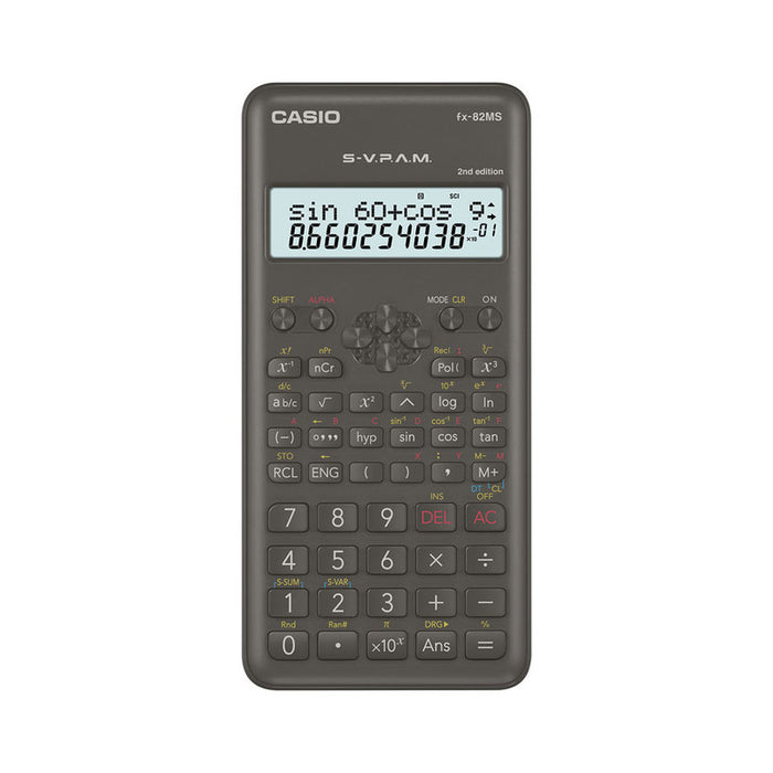 КАЛКУЛАТОР НАУЧЕН CASIO FX-82MS 10+2 DIG