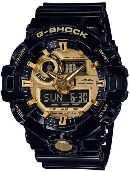 Мъжки часовник Casio G-Shock - GA-710GB-1AER