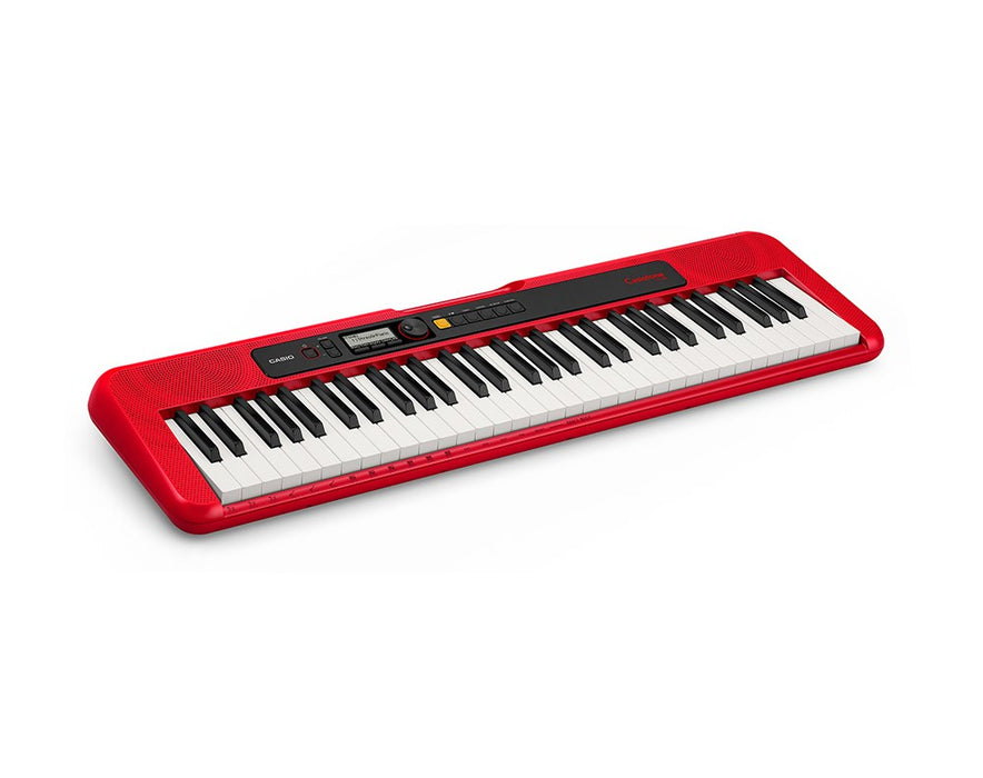 Casio CT-S200 MIDI клавиатура 61 клавиша USB Червен, Бял