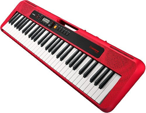 Casio CT-S200 MIDI клавиатура 61 клавиша USB Червен, Бял