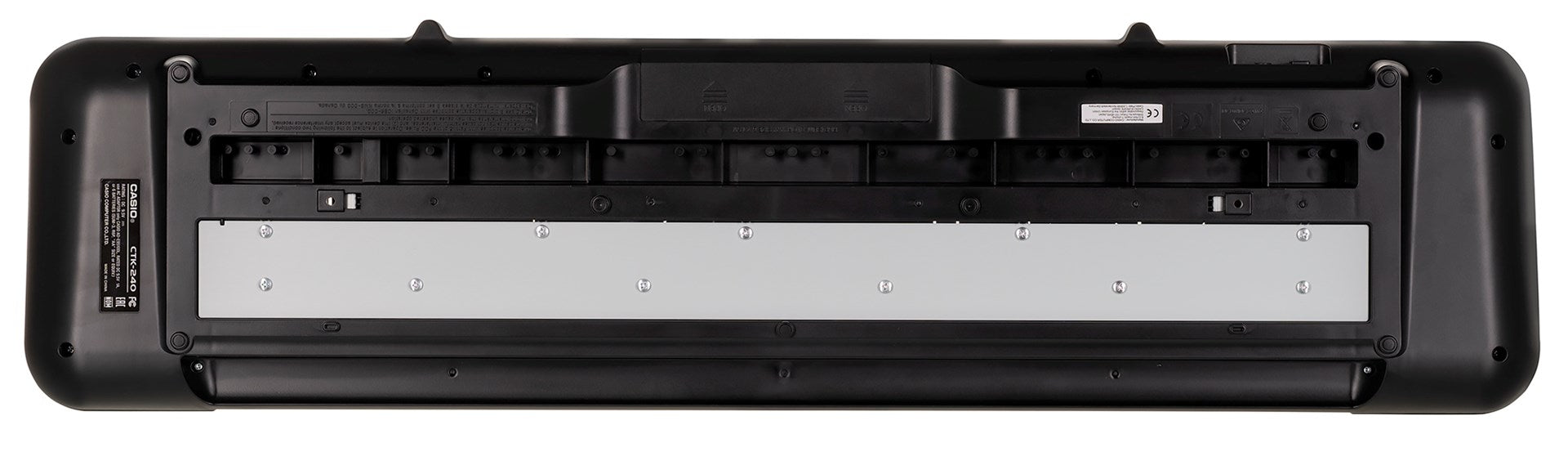 Casio CTK-240 MIDI клавиатура 49 клавиша Черна, Бяла