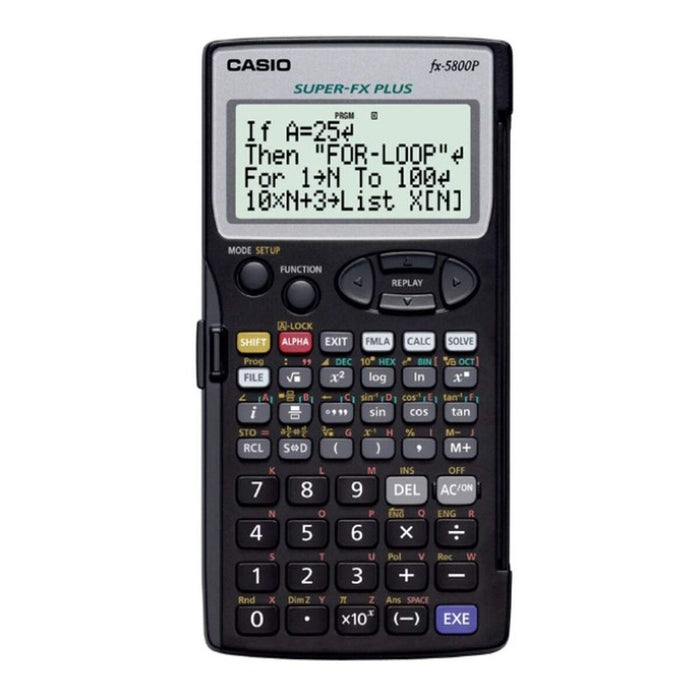 Научен Калкулатор Casio FX-5800P-S-EH Черен