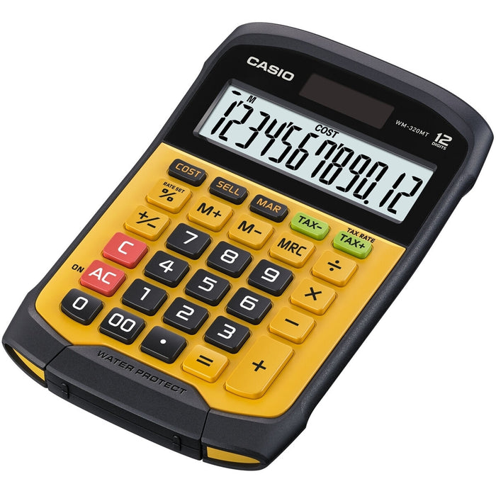Калкулатор Casio WM-320MT Жълт 16,8 x 10,8 x 3,3 cm