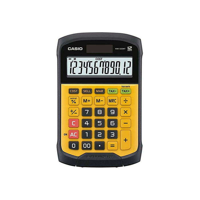 Калкулатор Casio WM-320MT Жълт 16,8 x 10,8 x 3,3 cm