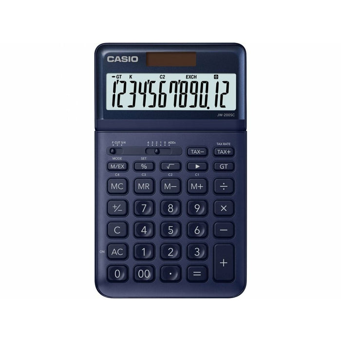 Калкулатор Casio JW-200SC-NY Син Пластмаса
