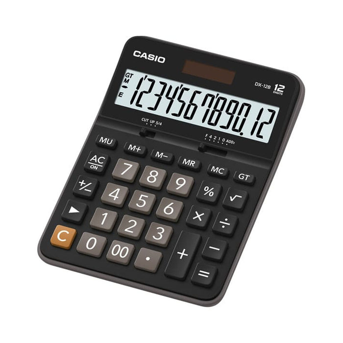 Калкулатор Casio DX-12B Черен