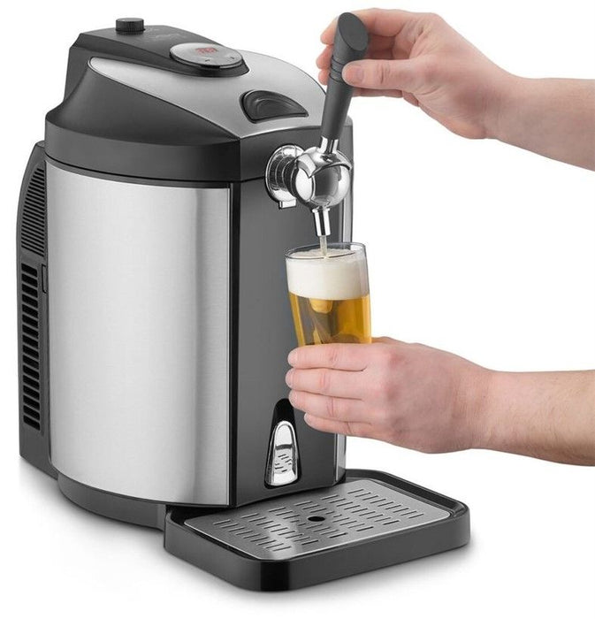 Диспенсър за бира Caso - BeerMaster, 5 l, черен/сребрист