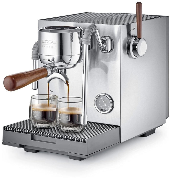 Кафемашина CASO - EspressoGourmet Advanced, 19 bar, 3000 W, сребрист