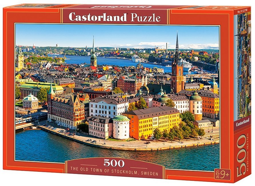 Пъзел Castorland от 500 части - Стокхолм, старият град