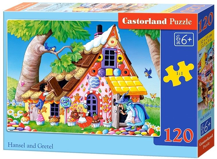 Пъзел Castorland от 120 части - Хензел и Гретел