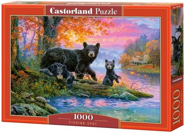 Пъзел Castorland от 1000 части - Семейство мечета