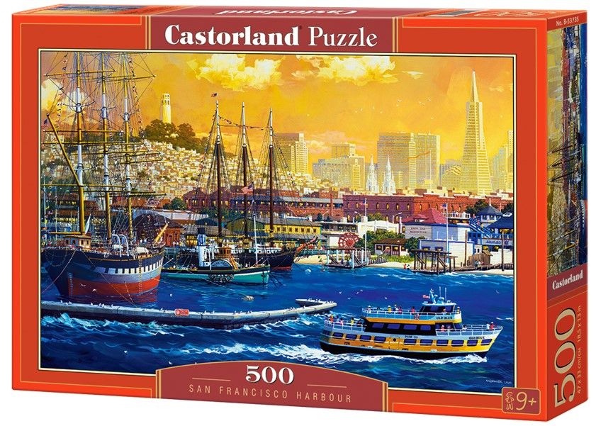 Пъзел Castorland от 500 части - Сан Франциско